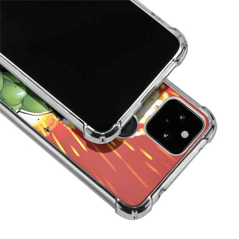 Marvel Avengers Assemble Hulk Google Pixel 5 Clear Case